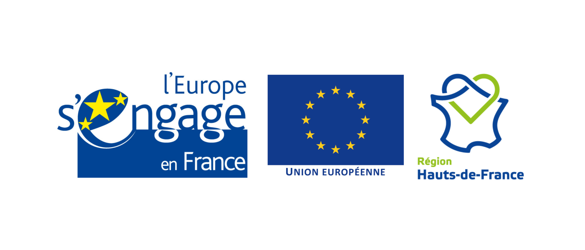Logos de l'UE et de la Région