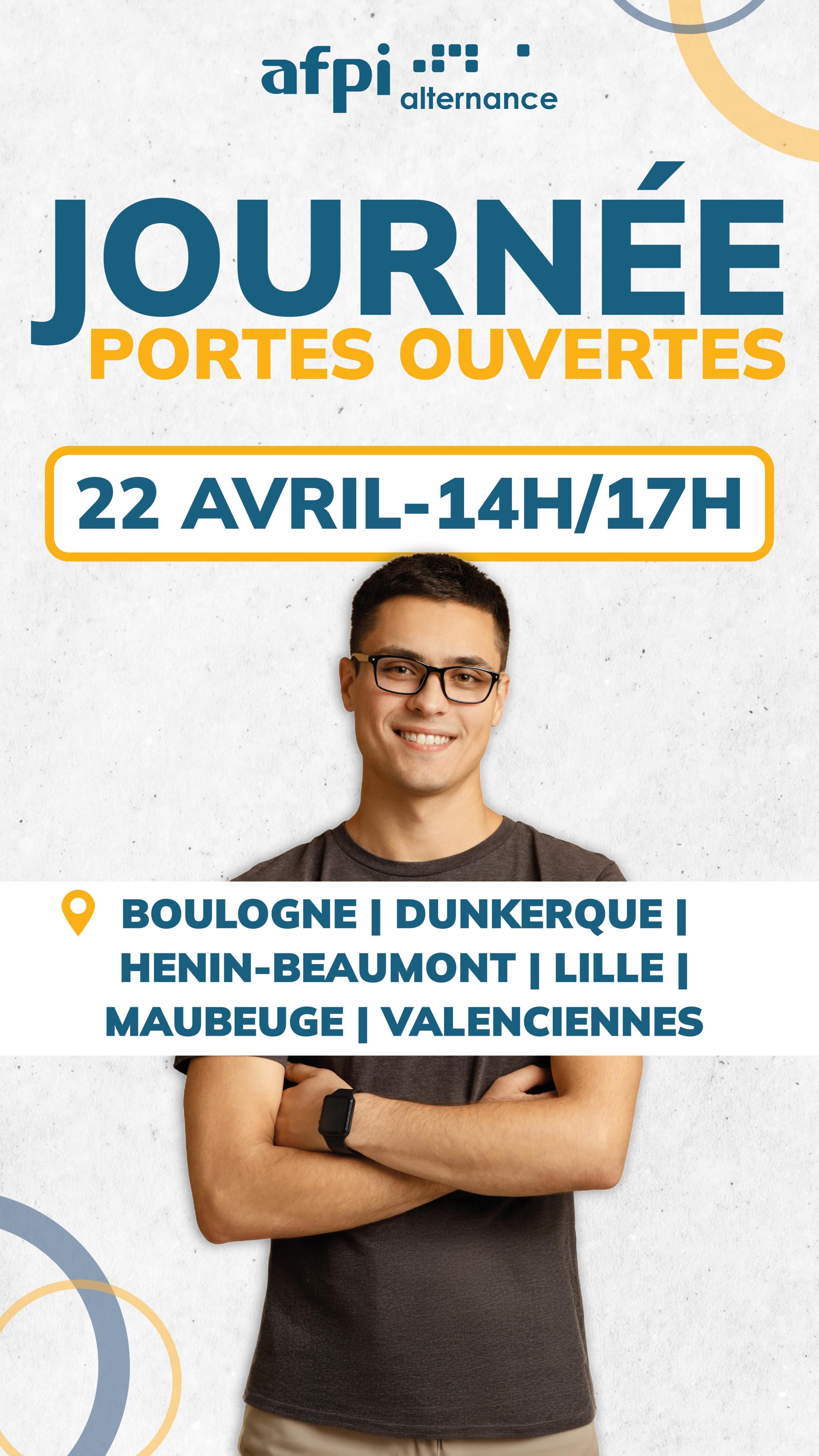 Portes Ouvertes 22 avril, 14h-17h