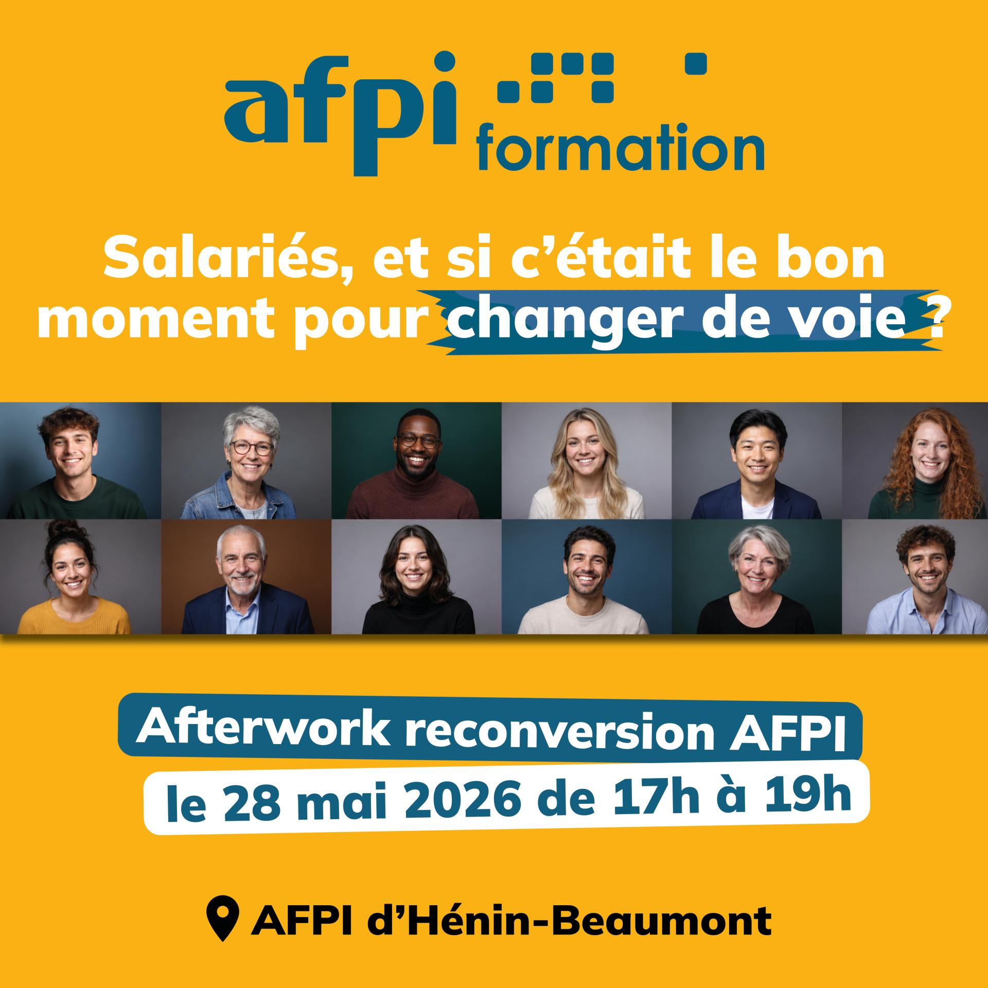 Afterwork, le 28 mai de 17h à 19h