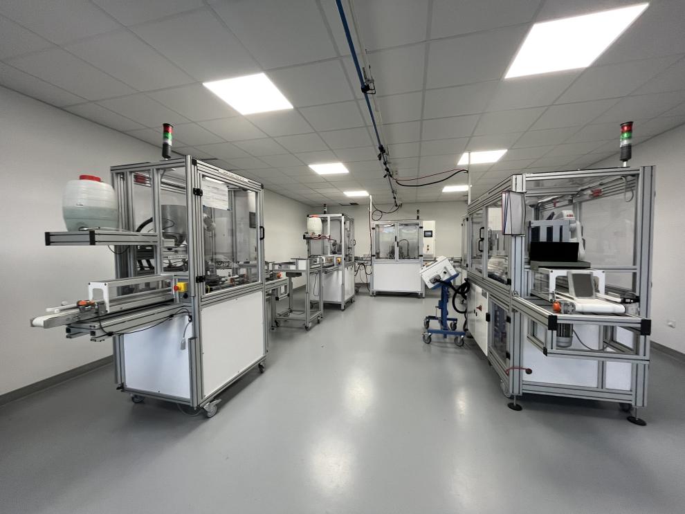 Salle des machines vu de loin